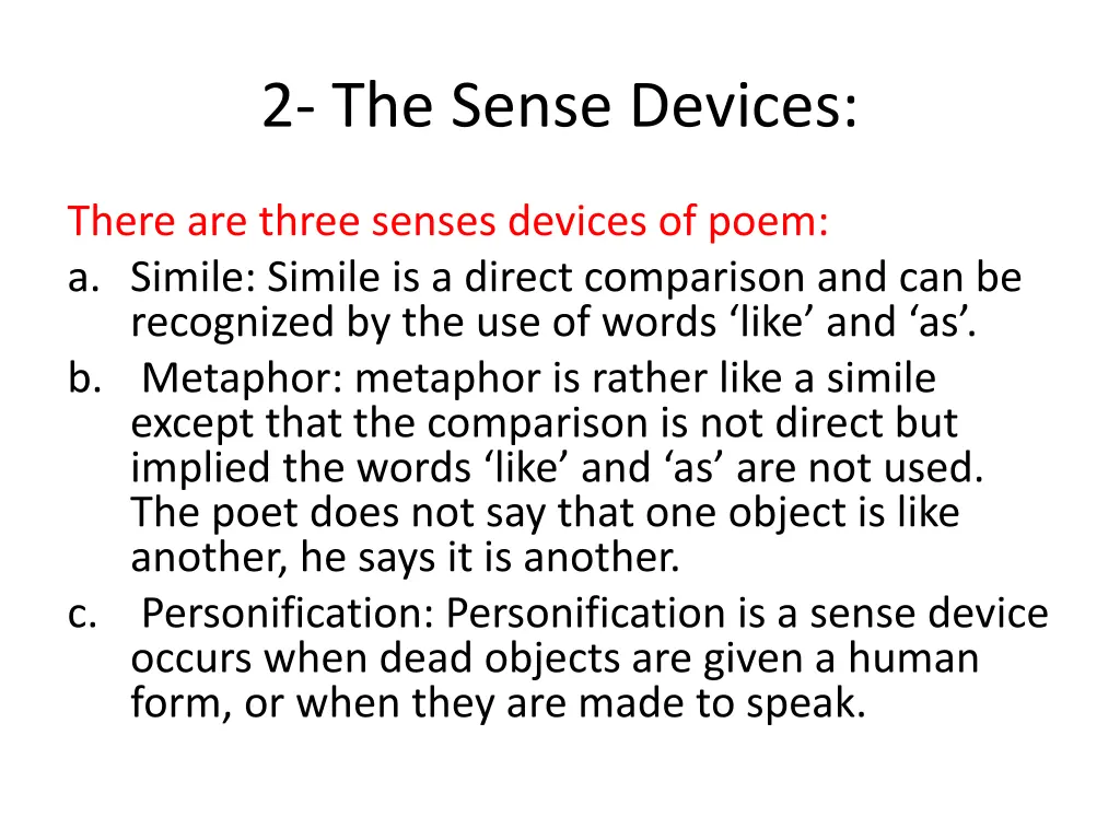 2 the sense devices