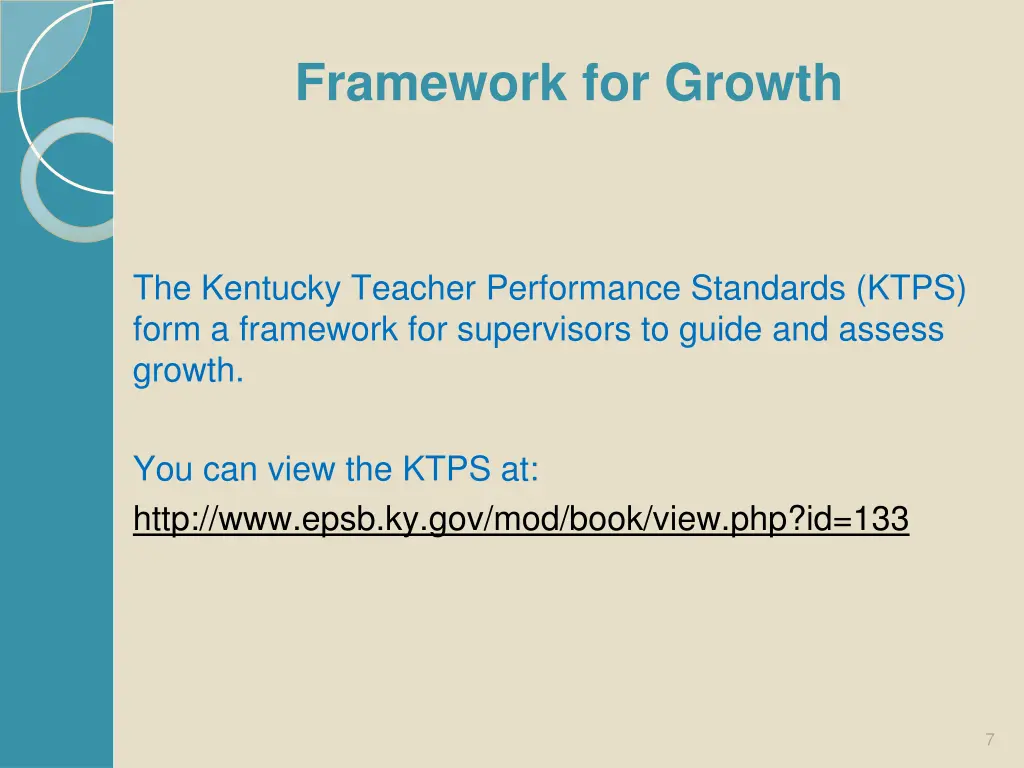 framework for growth