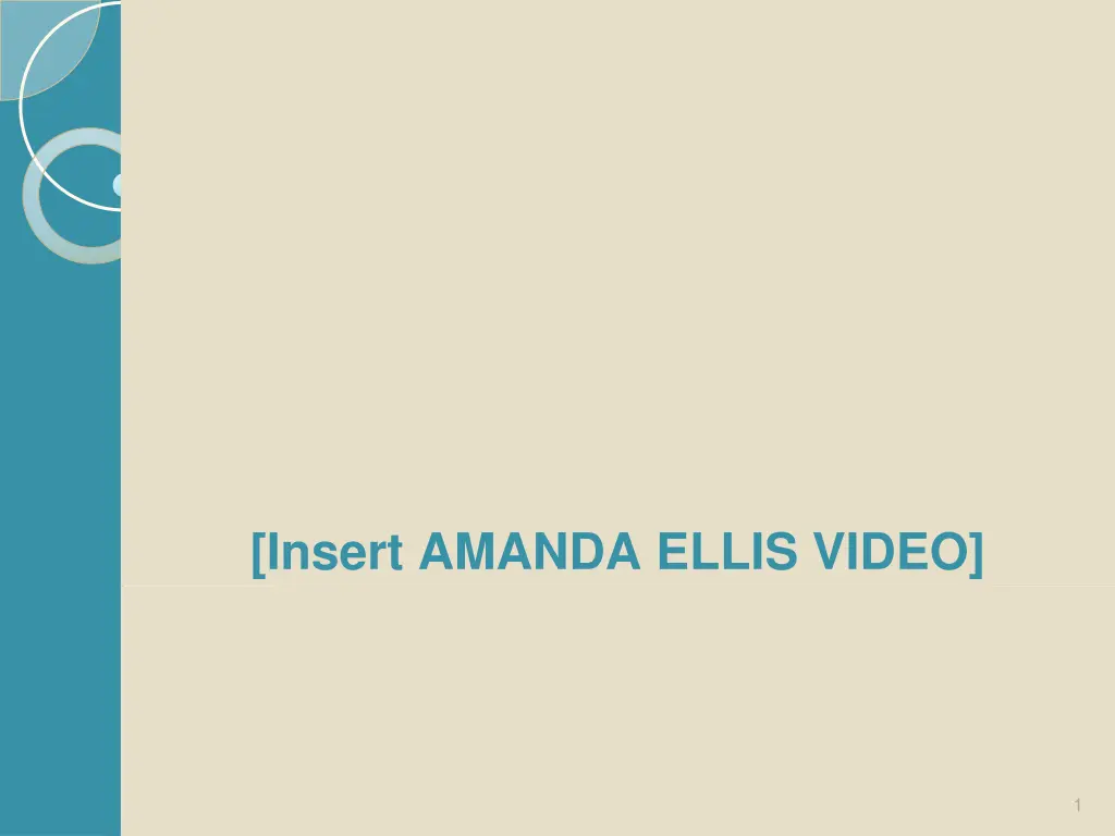 insert amanda ellis video