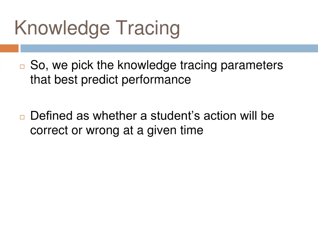 knowledge tracing 3