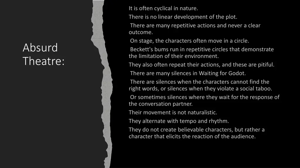 absurd theatre