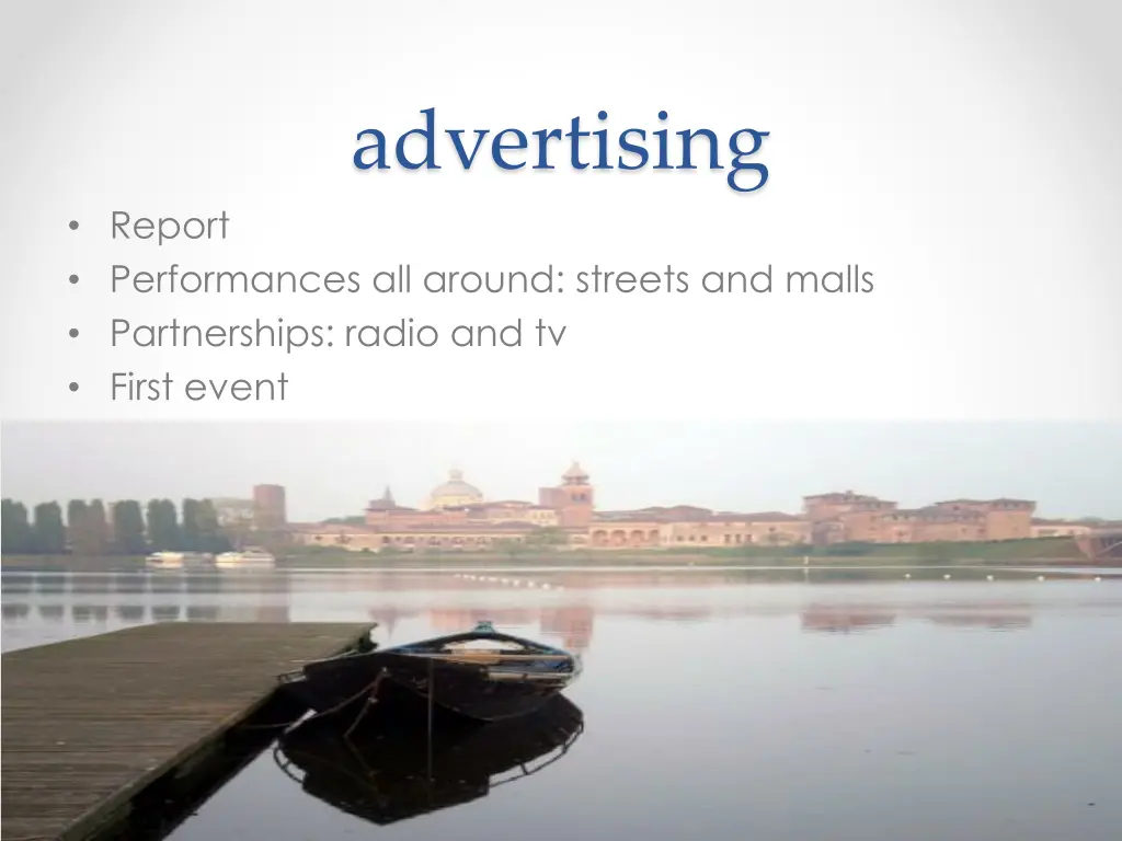 advertising