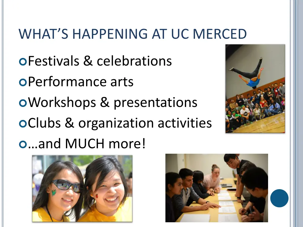what s happening at uc merced