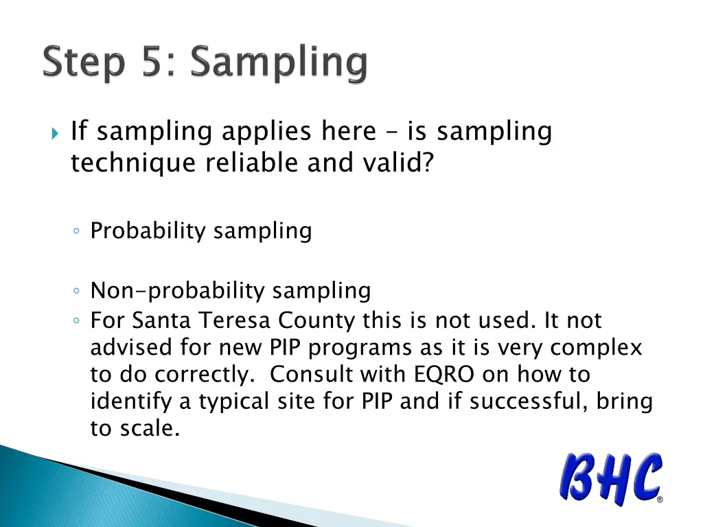 if sampling applies here is sampling technique