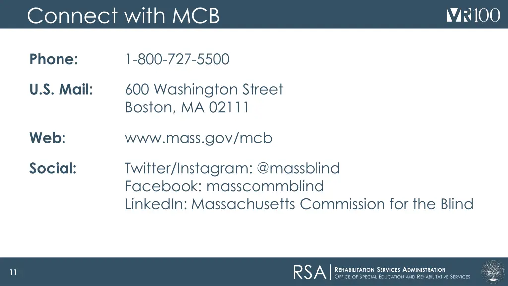 connect with mcb