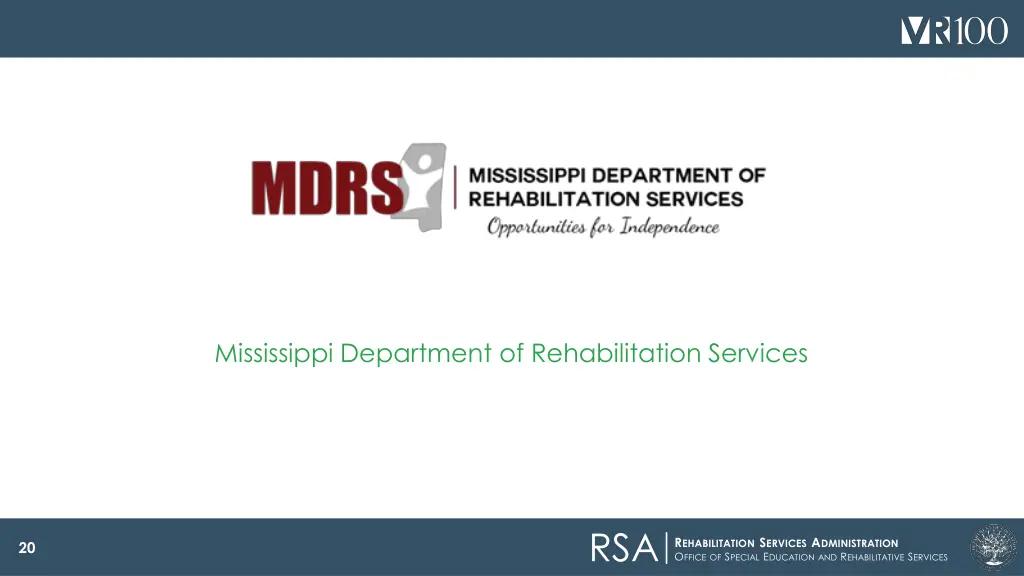 mississippi department of rehabilitation services