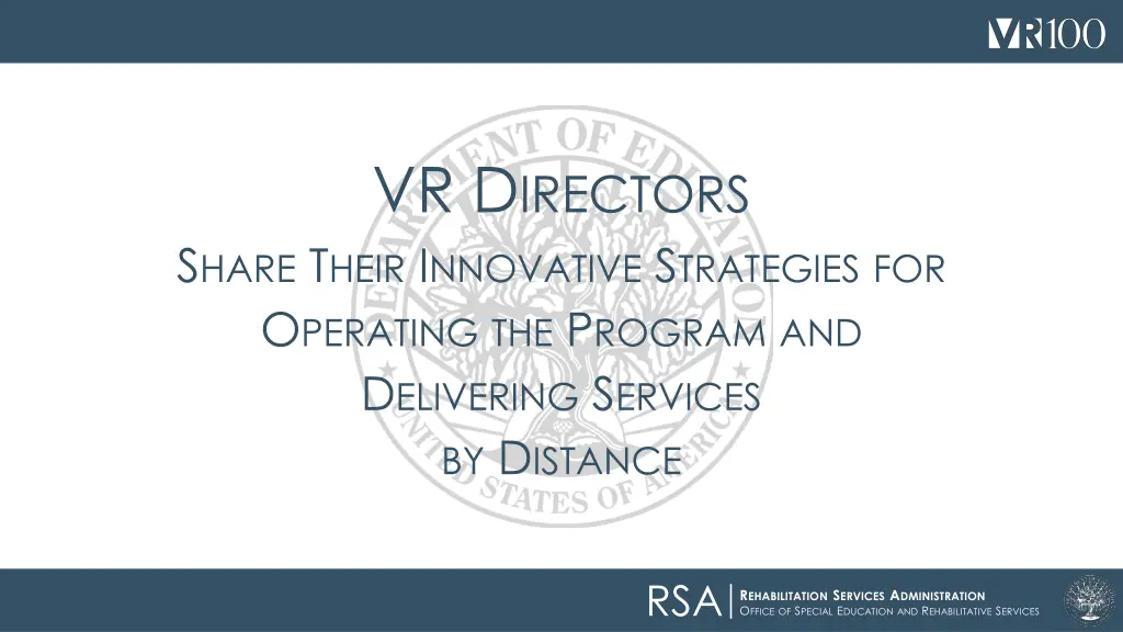 vr d irectors