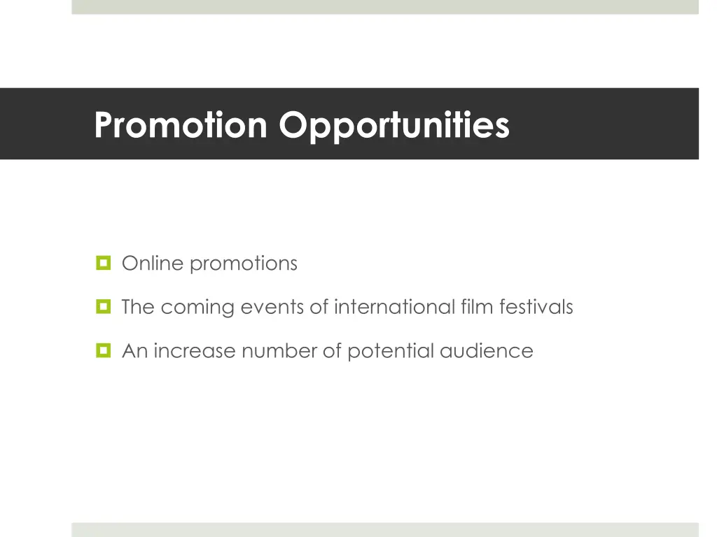 promotion opportunities