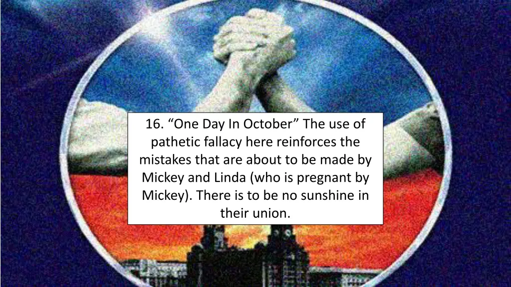 16 one day in october the use of pathetic fallacy