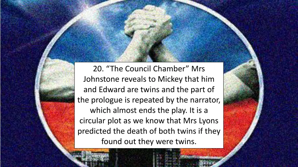 20 the council chamber mrs johnstone reveals