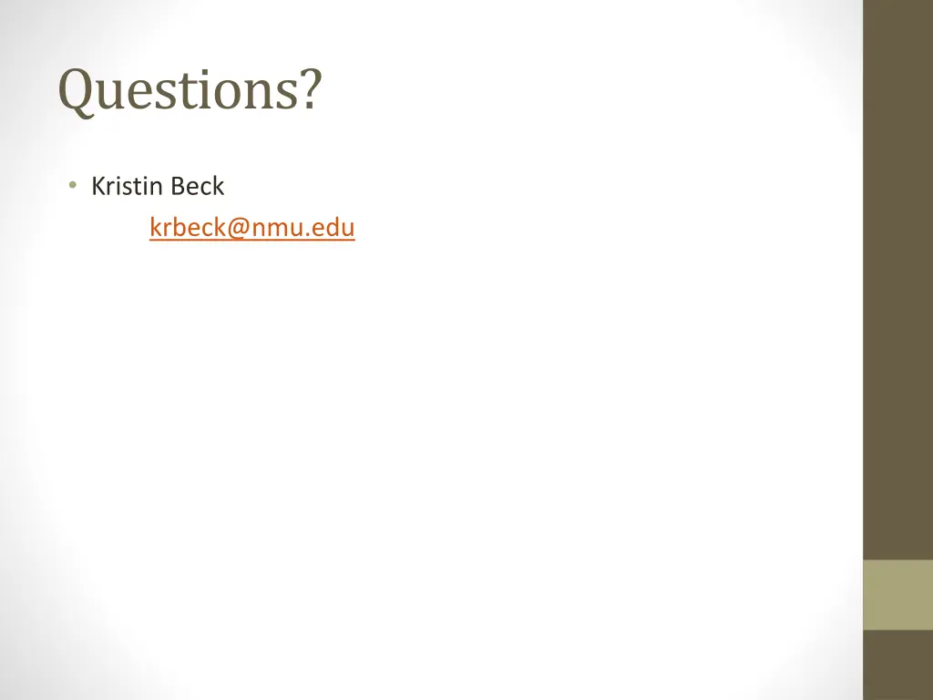 questions