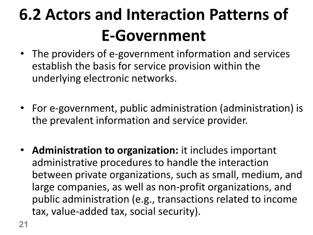 6 2 actors and interaction patterns 1