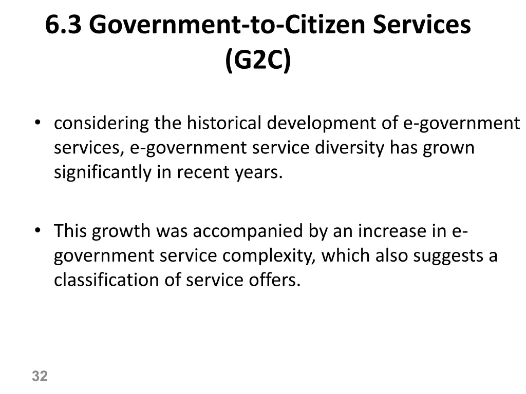 6 3 government to citizen services g2c