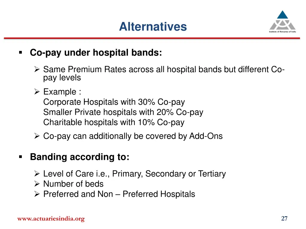 alternatives