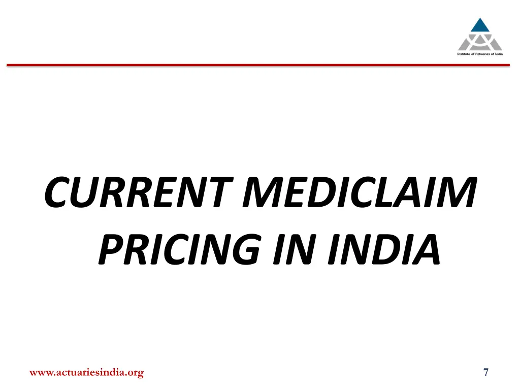 current mediclaim pricing in india