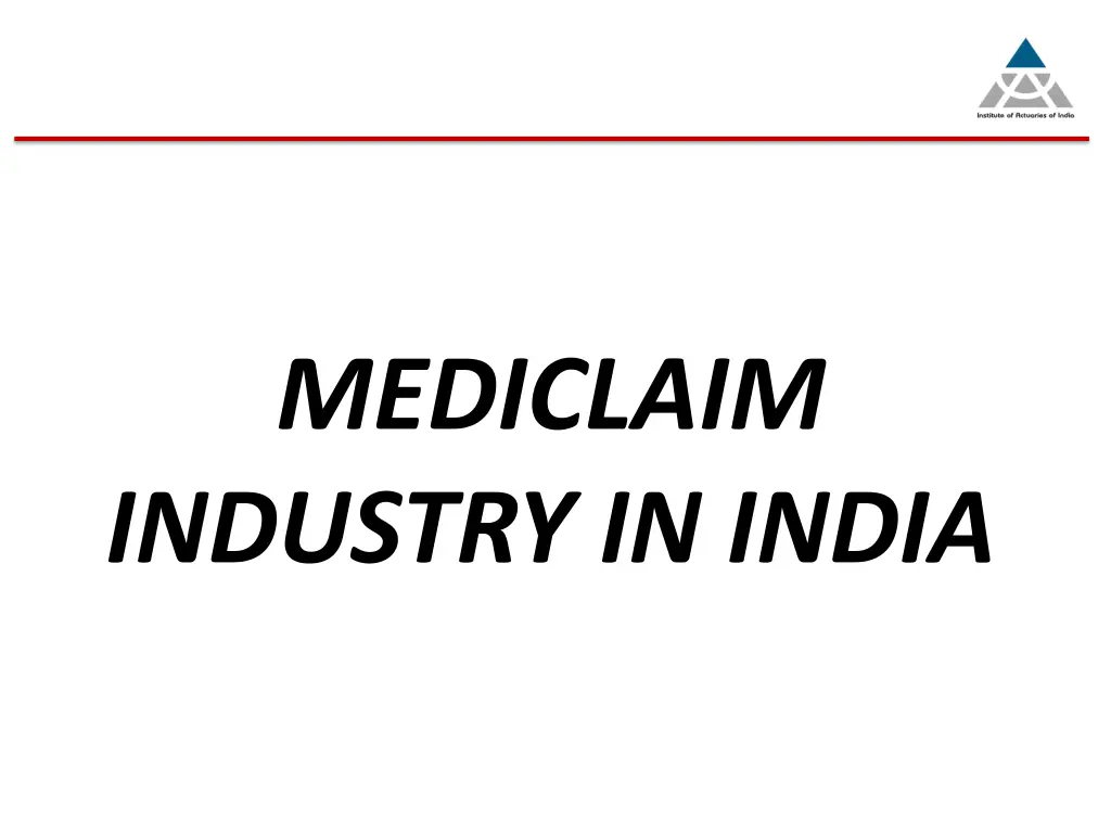 mediclaim industry in india