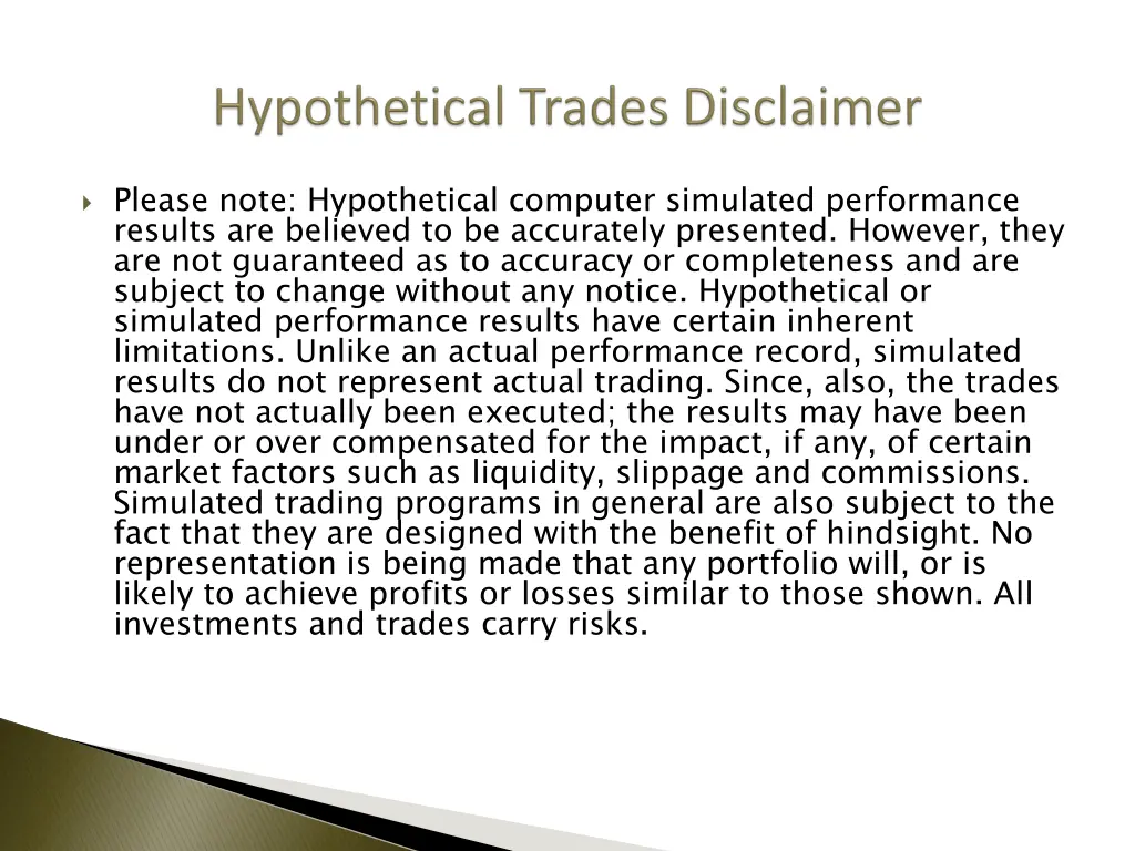 please note hypothetical computer simulated
