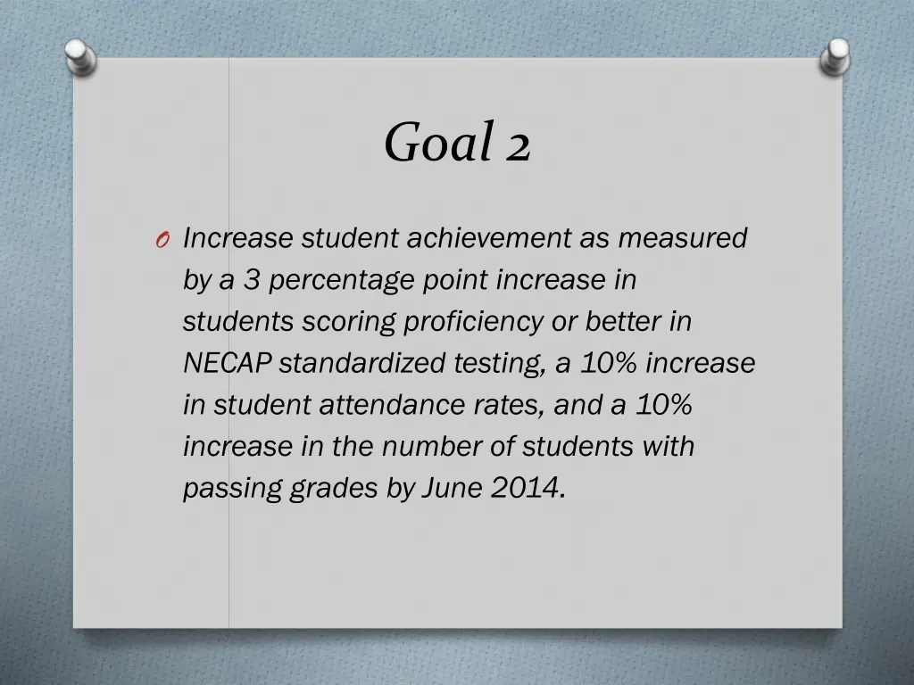 goal 2