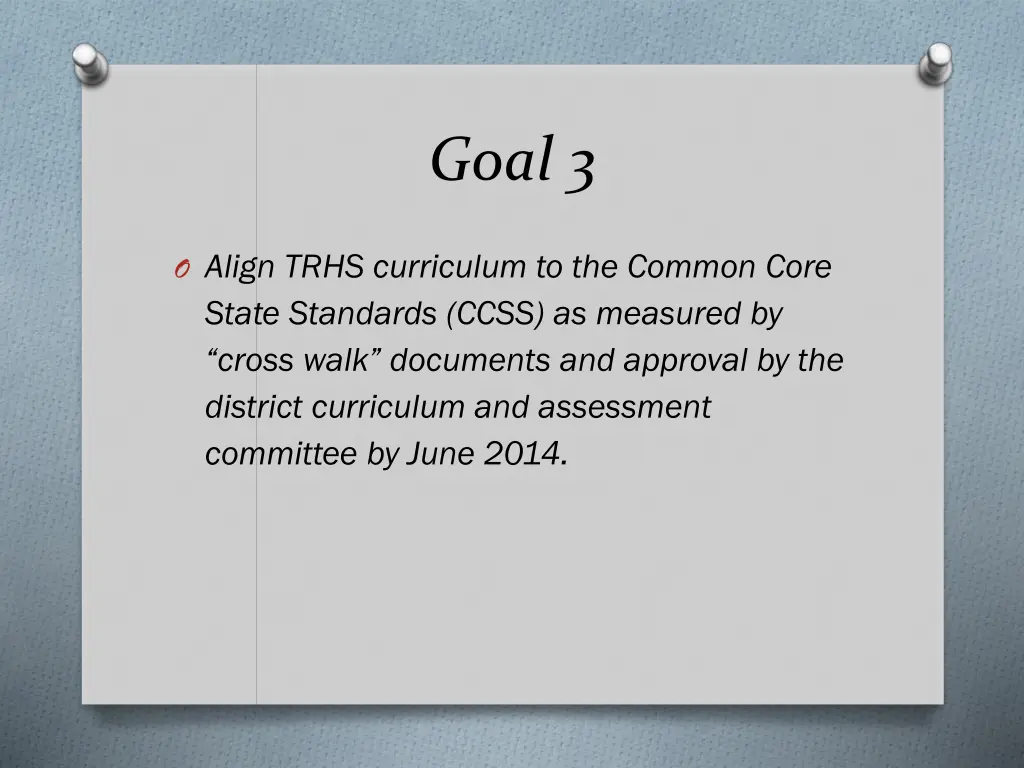 goal 3