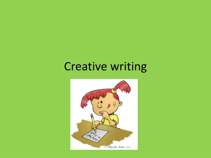creative writing