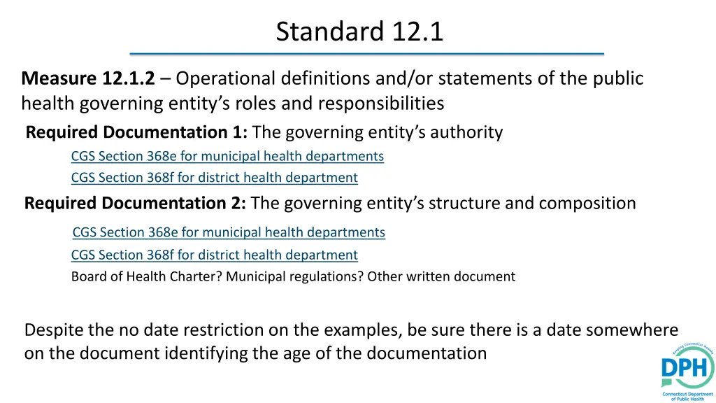 standard 12 1 2