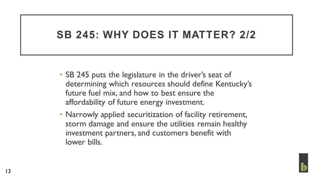 sb 245 why does it matter 2 2