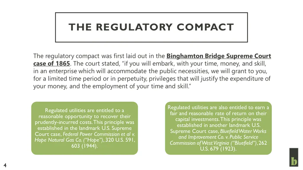 the regulatory compact