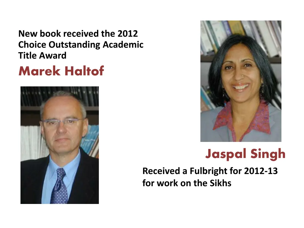 new book received the 2012 choice outstanding