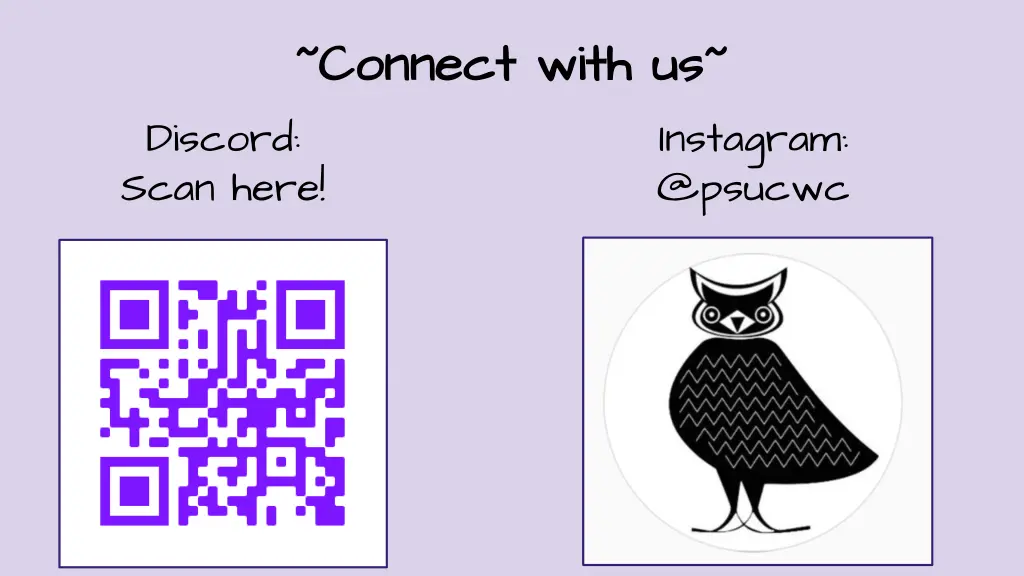 connect with us connect with us discord scan here