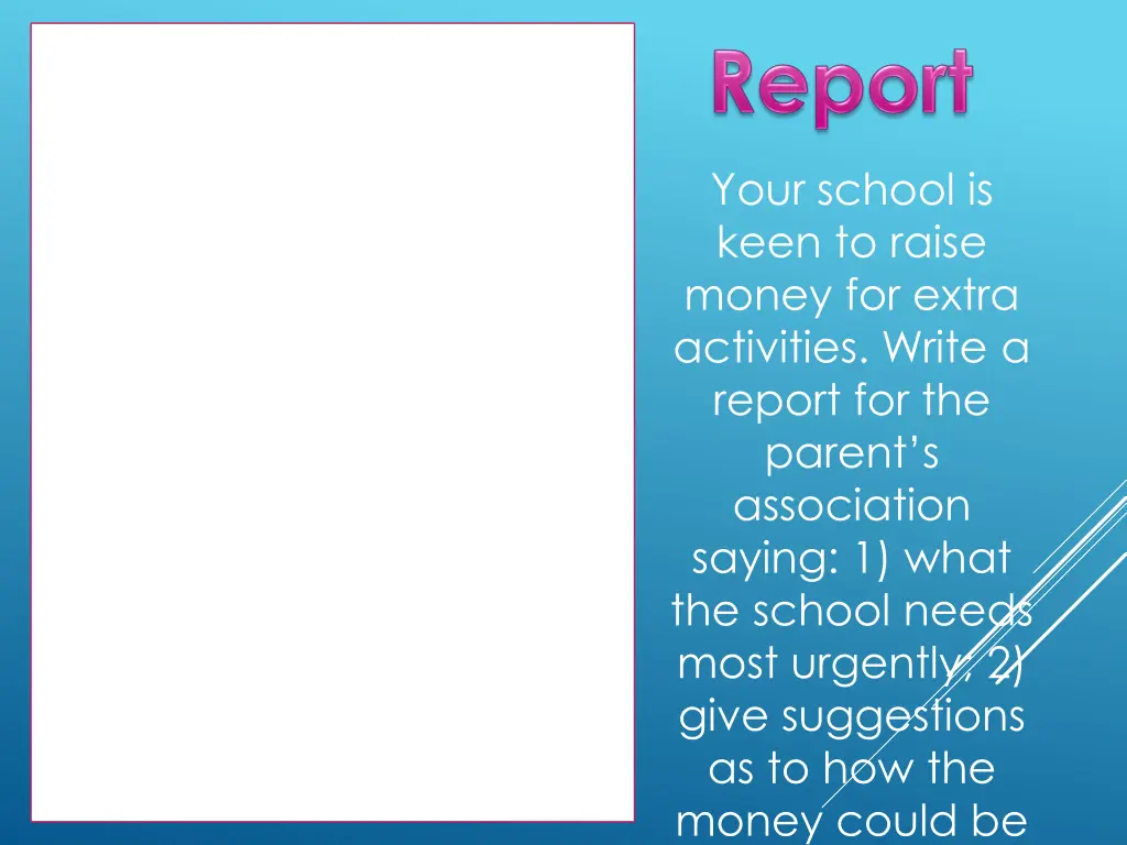 title this should sum up what the report is about