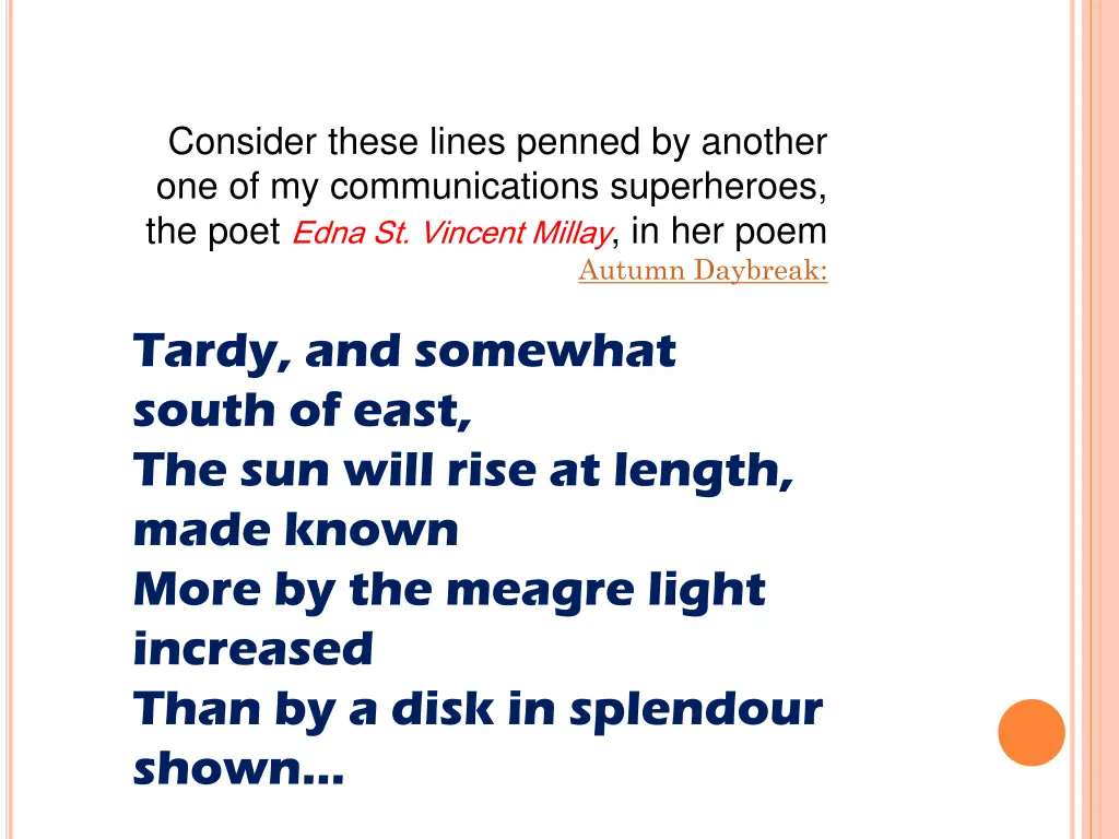 consider these lines penned by another