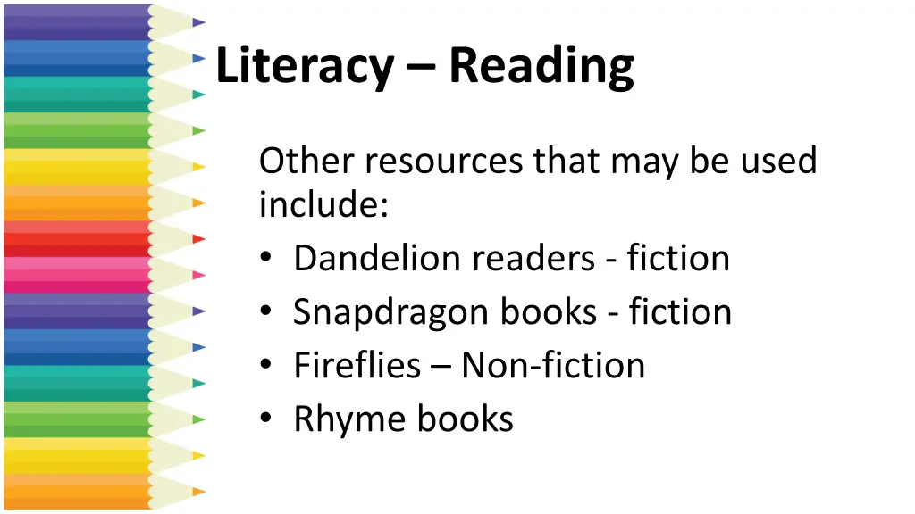 literacy reading