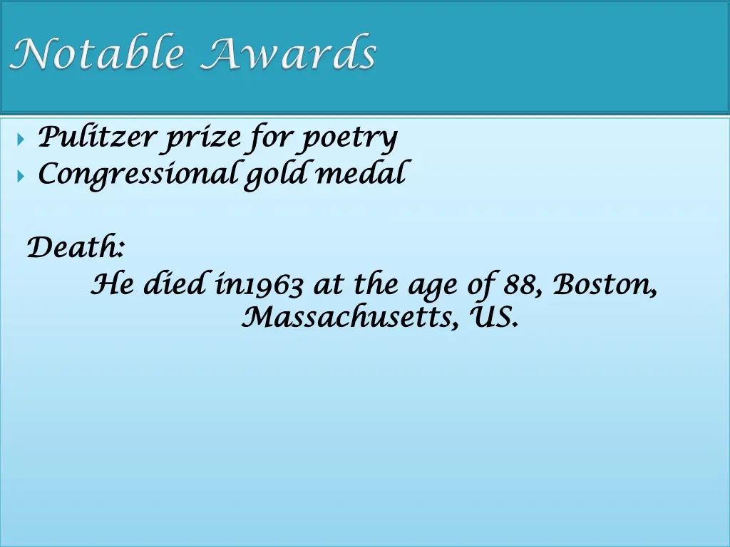 pulitzer prize for poetry pulitzer prize