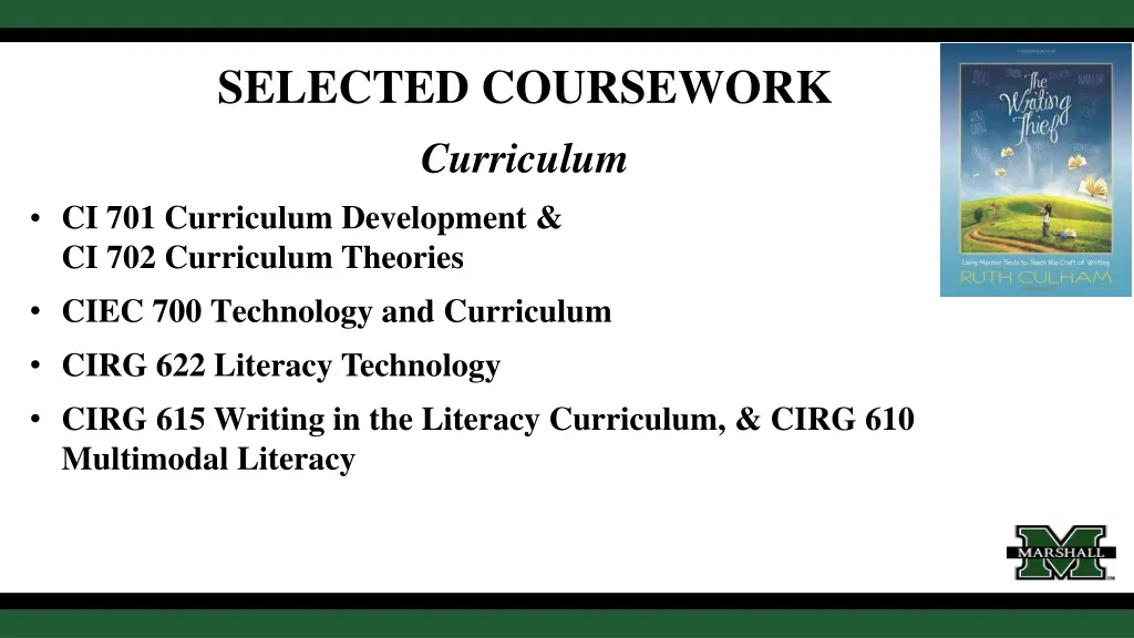 selected coursework 1