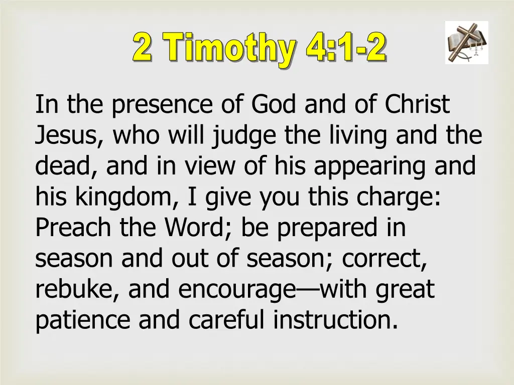 2 timothy 4 1 2