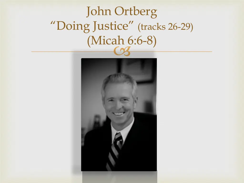 john ortberg