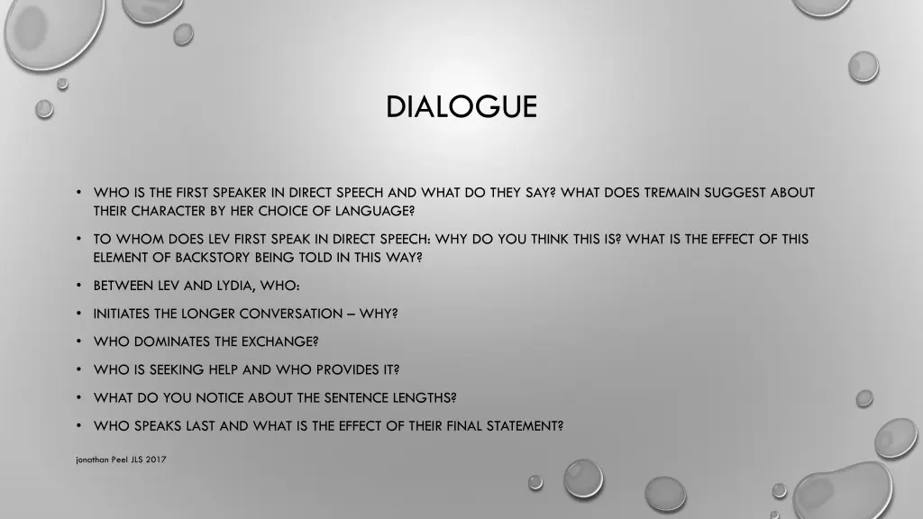 dialogue