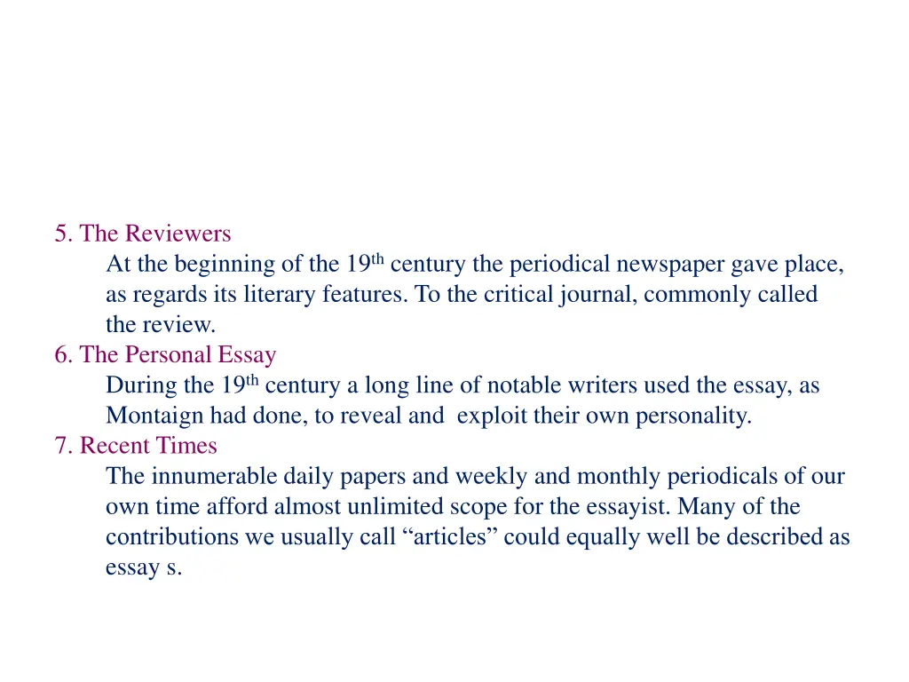 5 the reviewers at the beginning