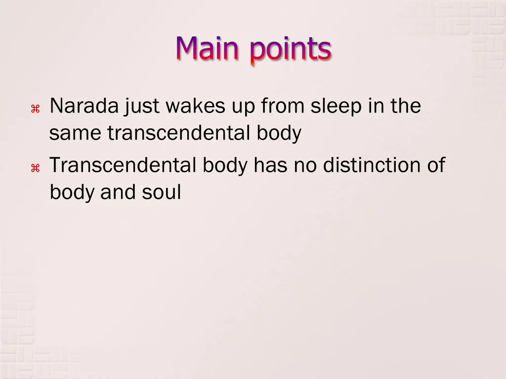 main points 2