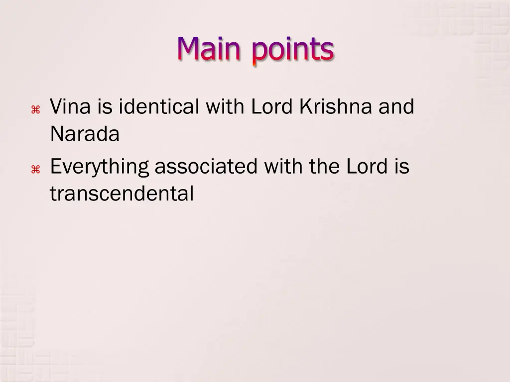 main points 4