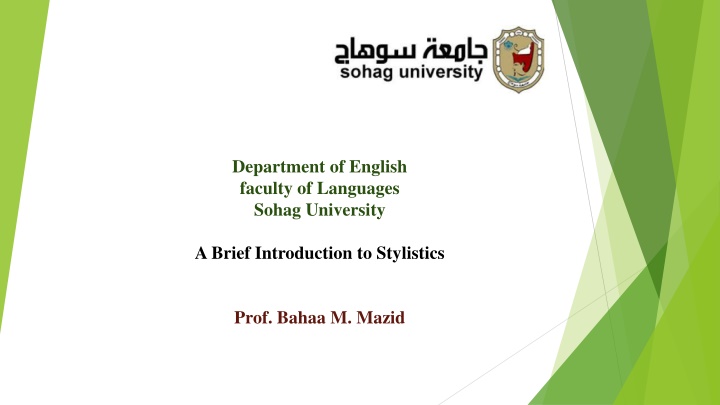 department of english faculty of languages sohag