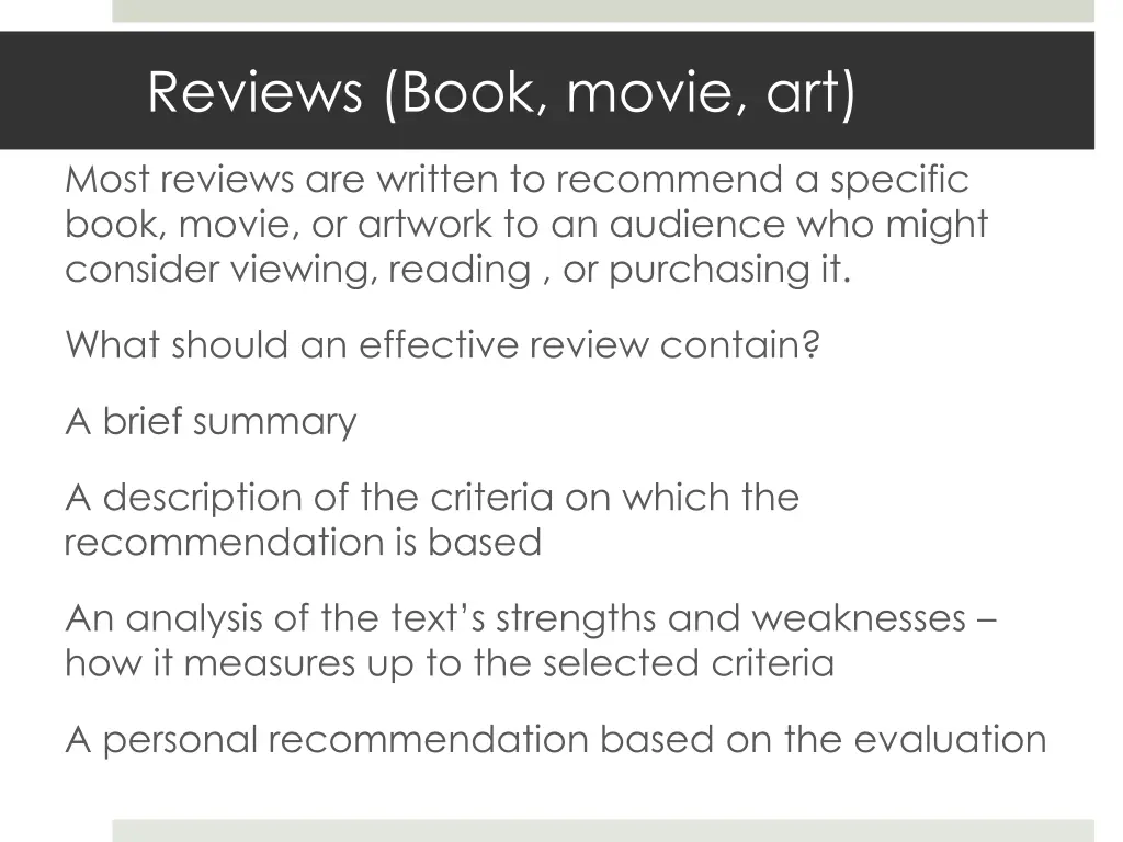 reviews book movie art
