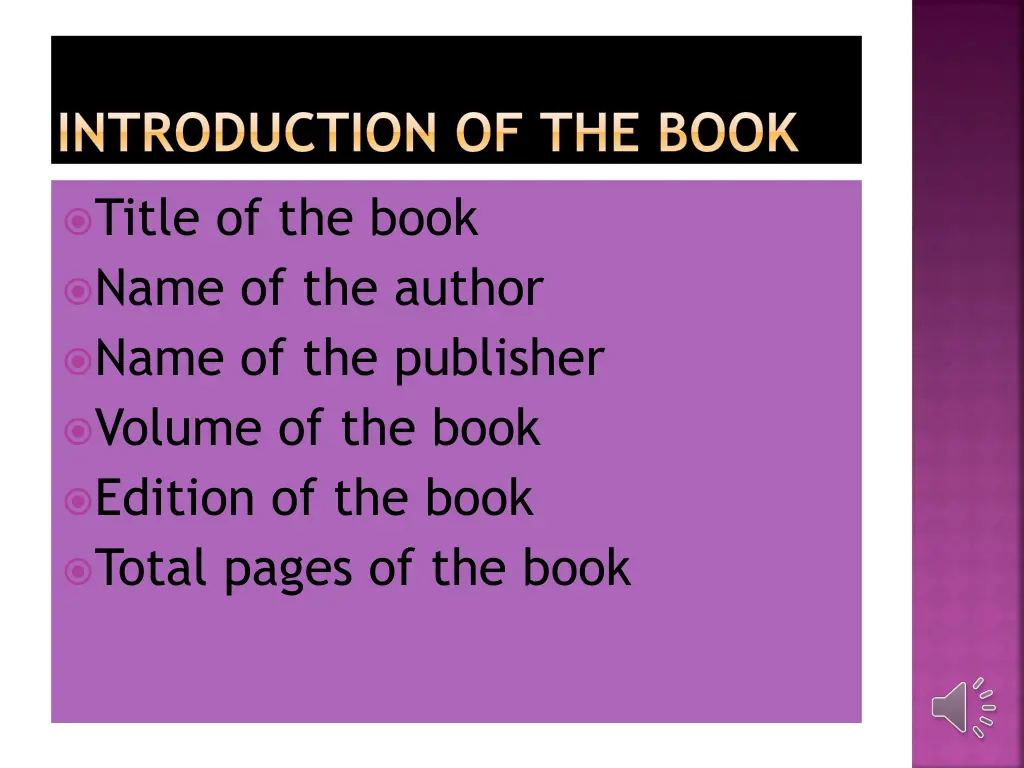 introduction of the book