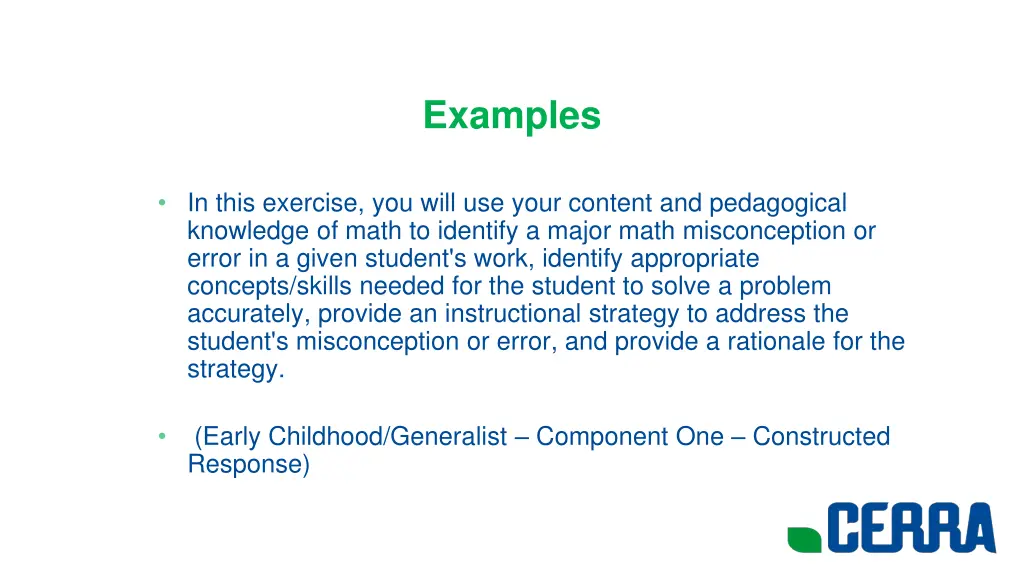 examples 1