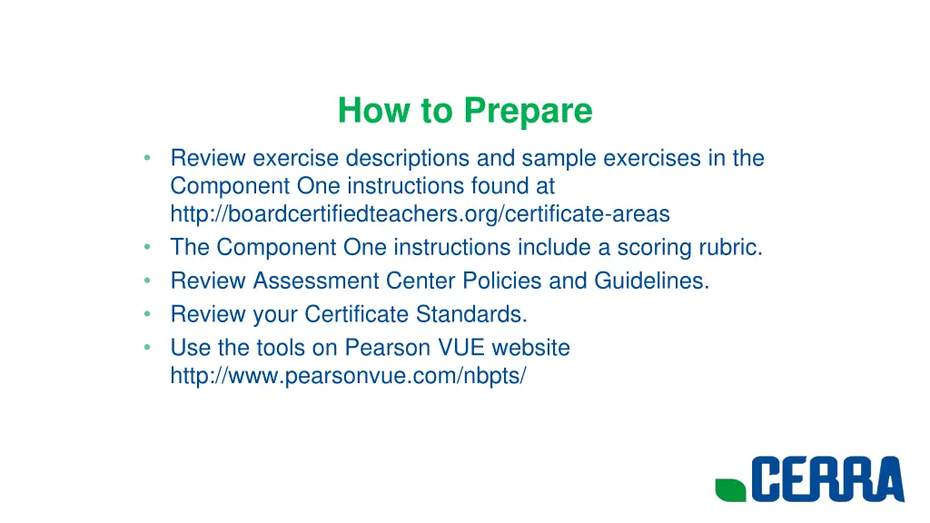 how to prepare