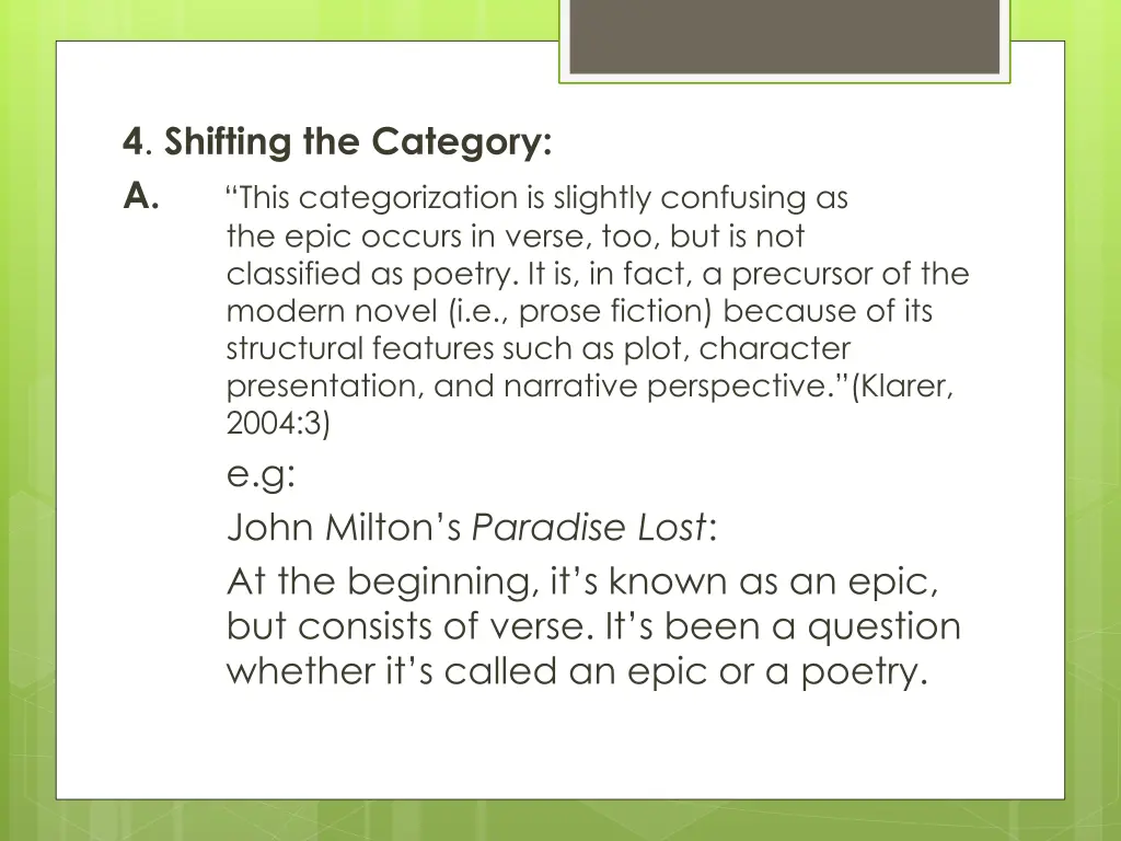 4 shifting the category a this categorization