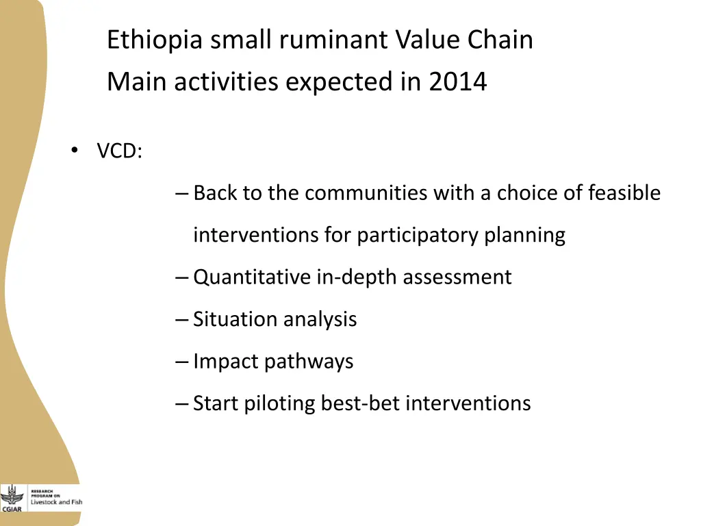 ethiopia small ruminant value chain main