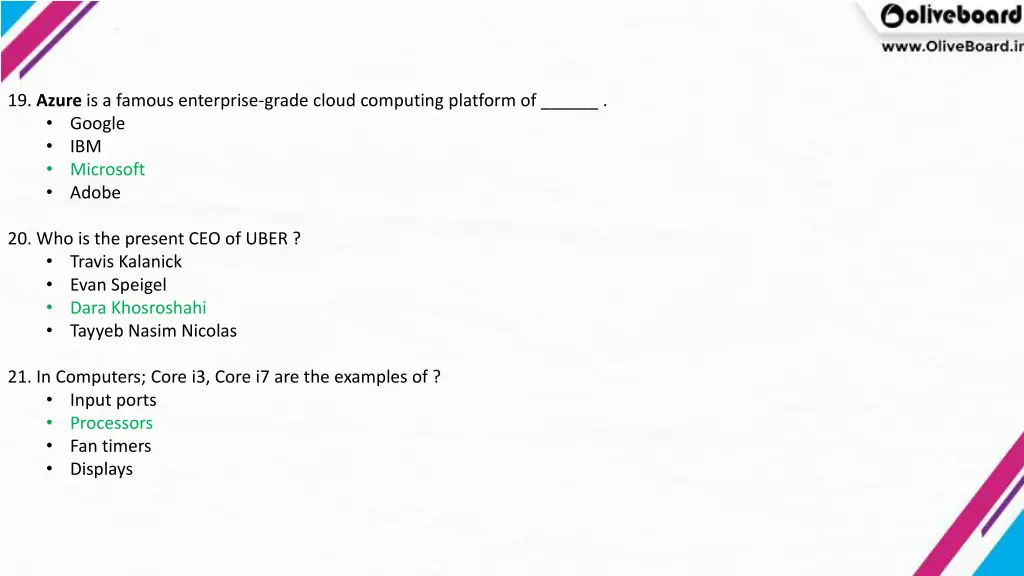 19 azure is a famous enterprise grade cloud