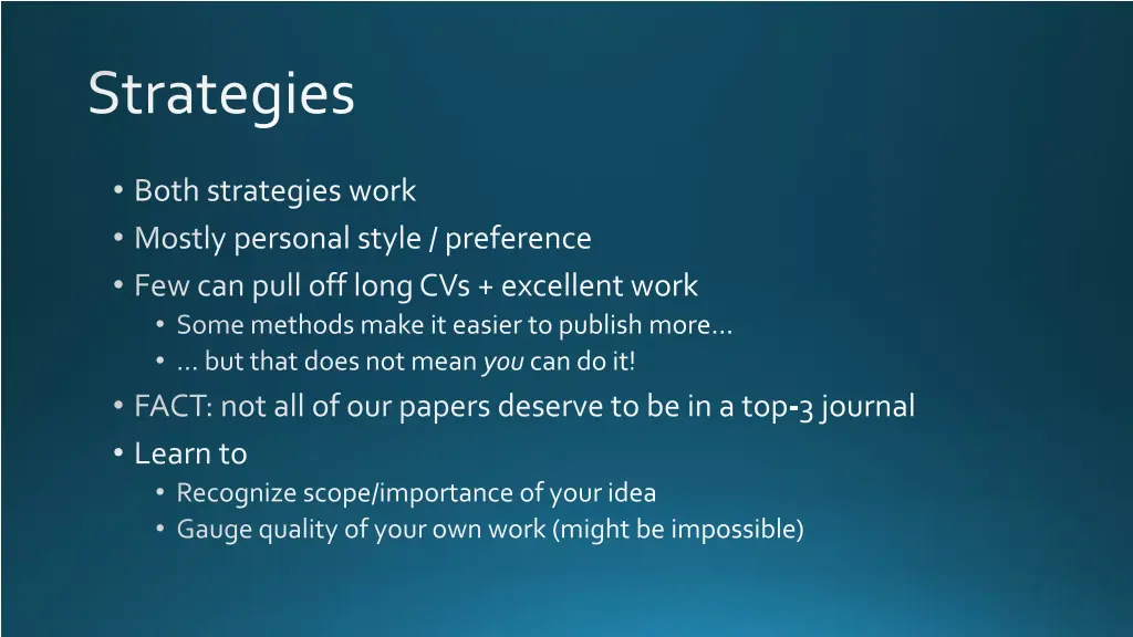 strategies 1