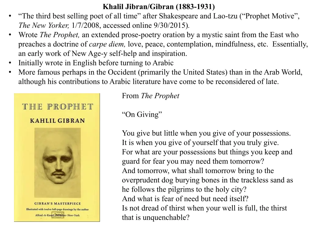 khalil jibran gibran 1883 1931